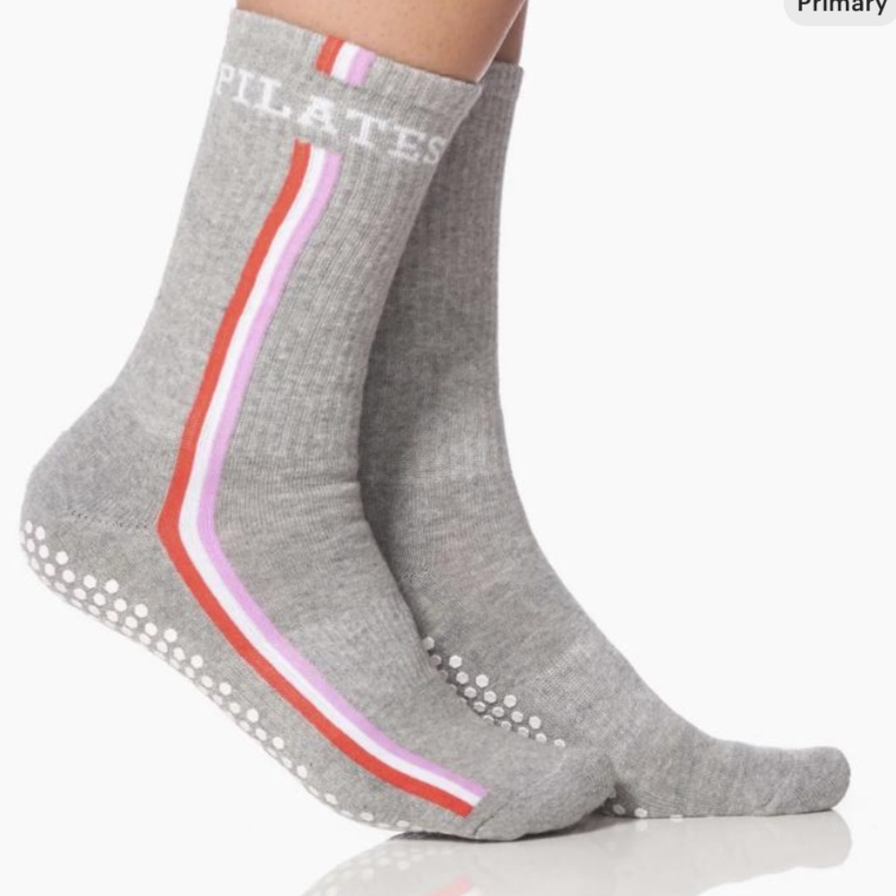 Vintage Style, Pilates Love Grip Socks